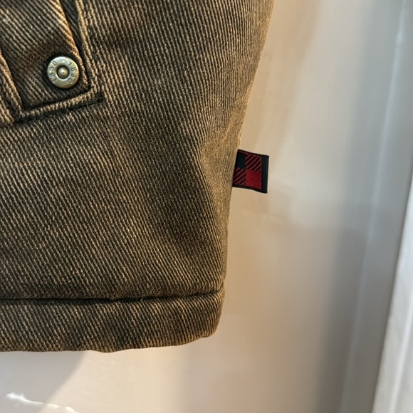 Woolrich Brown Sherpa-Lined Vest - Picture 5 of 7